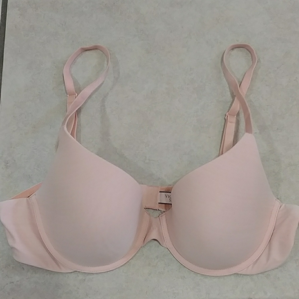Victoria's Secret VS underwire Tshirt bra 36B pink